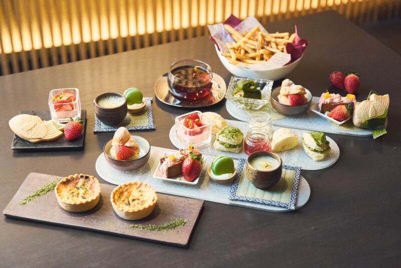 期間限定「Strawberry×Matcha Jewel Afternoon Tea」 ホテル