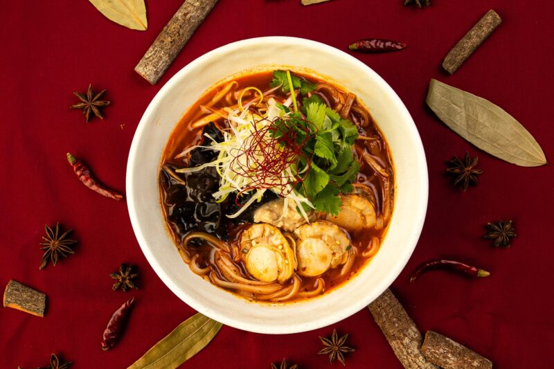 冬季限定「北海道産ホタテの麻辣湯フォー」がフジテレビ系列「めざましテレビ」の「イマドキ」で紹介されました