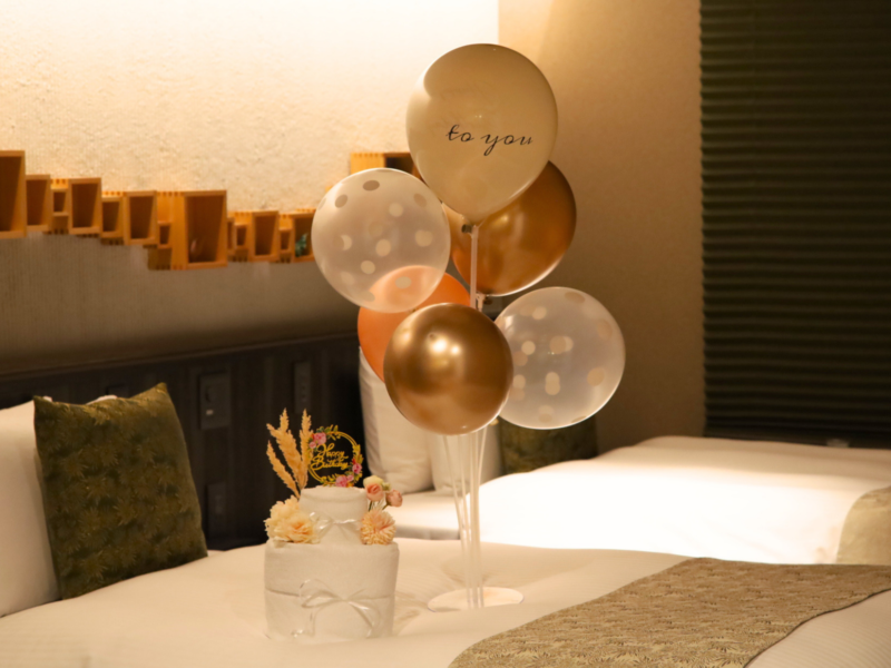 大切な人との特別な夜を演出する「記念日オプション」スタート|SAKE Bar Hotel ASAKUSA