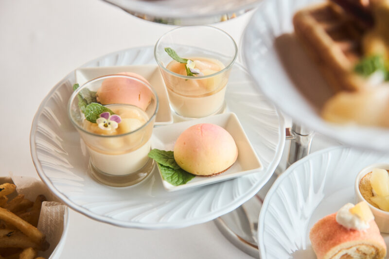 「Walker plus+」にてBar&Restaurant COCONOMAの「白桃が彩るご褒美アフタヌーンティー」が紹介されました