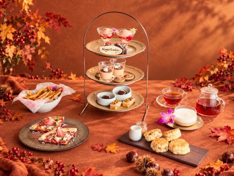 11月限定で「チョコレート&マロン」のアフタヌーンティーが登場【ホテル&レジデンス六本木】